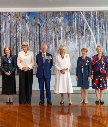 His Majesty King Charles III and Queen Camilla 21-10-24