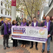 COTA Walk Against Elder Abuse 14-06-24